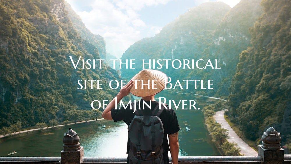 Visit the historical site of the Battle of Imjin R...